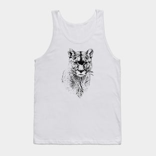 Montain lion Tank Top